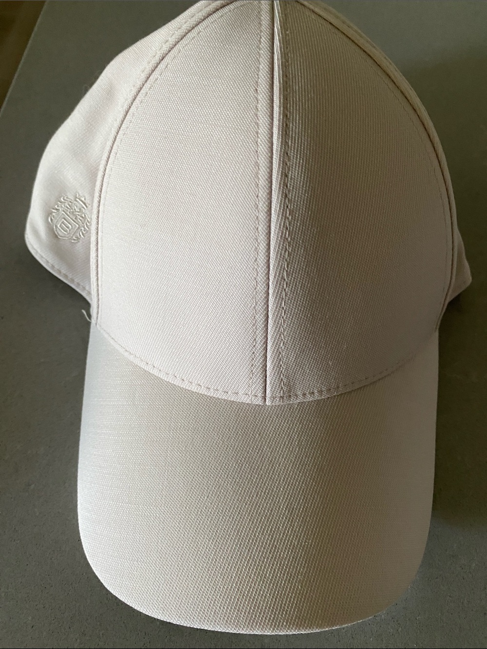 Babaton Limited Edition Beige Taupe Nude Baseball Cap NWOT Bloggers Aritzia Zara